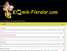 Tablet Screenshot of komik-fikralar.com